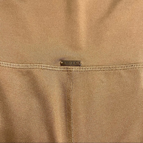Mika Yoga Wear, Tan Legging, Size Small - Picture 3 of 4